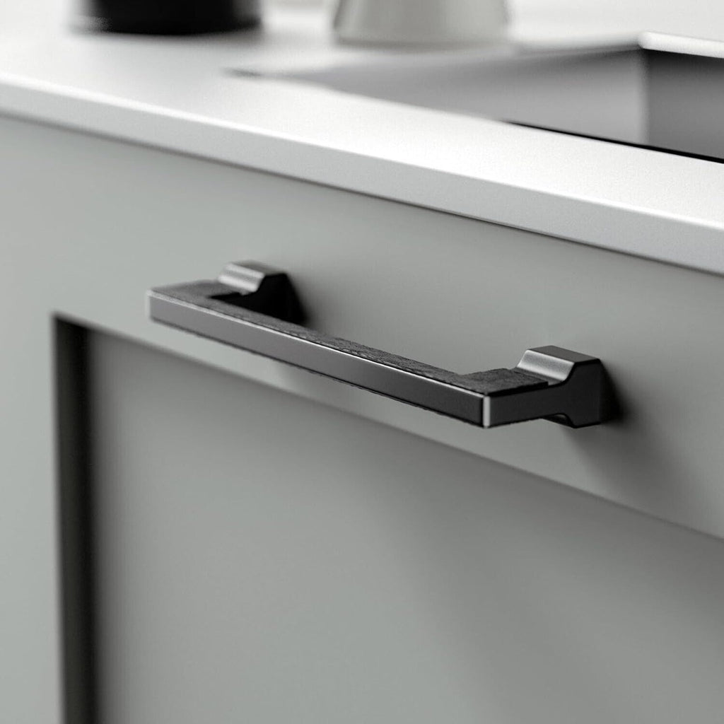 Cobbe 30 Pack Black Kitchen Bathroom Cabinet Handles, Drawer Pulls 5 Inch (CtoC)