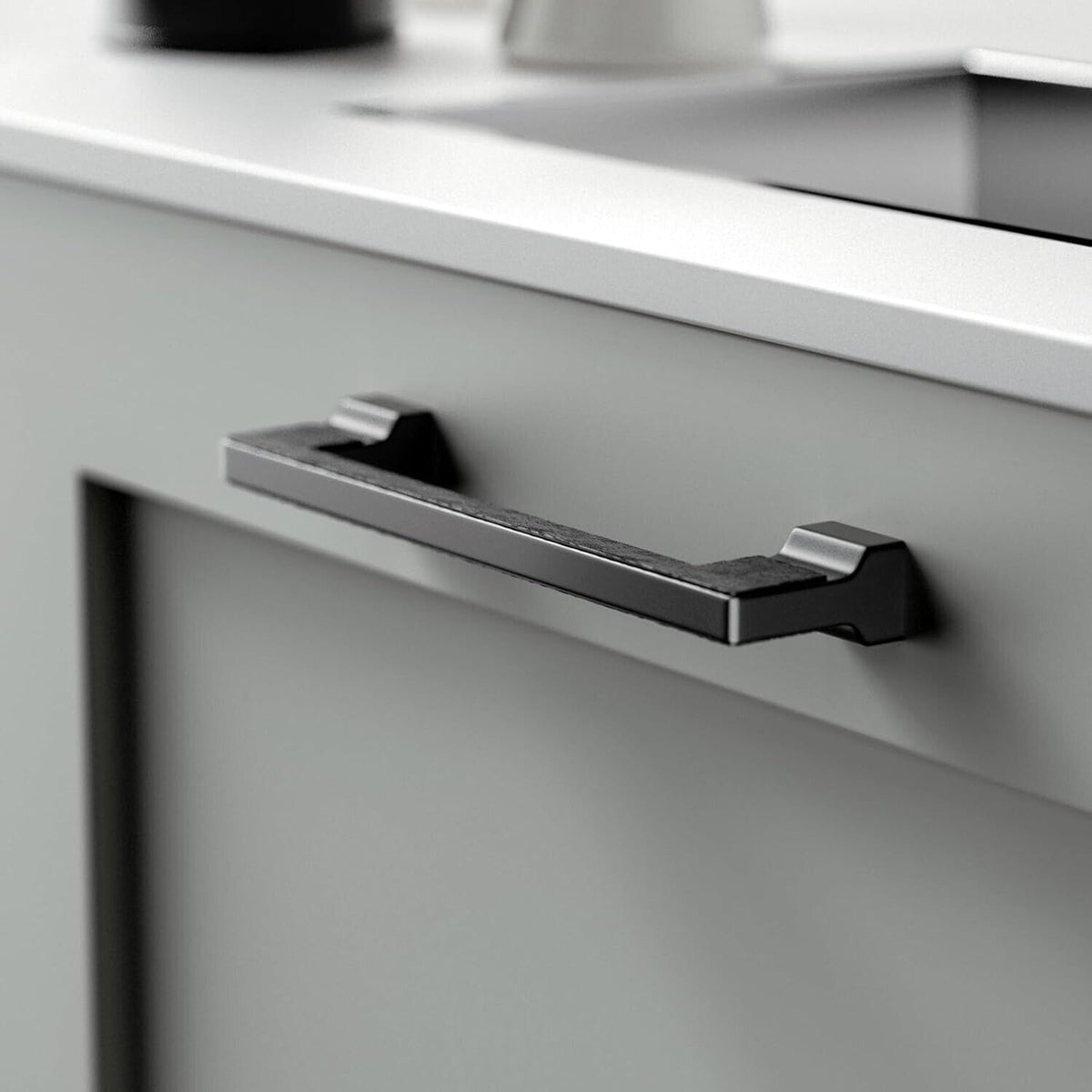 Cobbe 30 Pack Black Kitchen Bathroom Cabinet Handles, Drawer Pulls 5 Inch (CtoC)