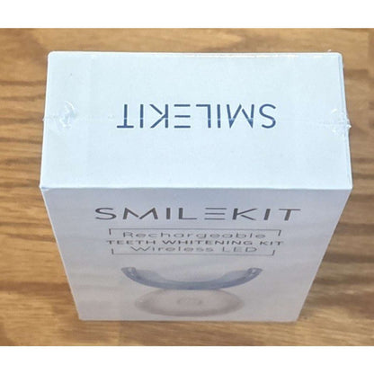 Smile Kit Rechargeable Teeth Whitening Kit At Home Wireless Led Light New Sealed