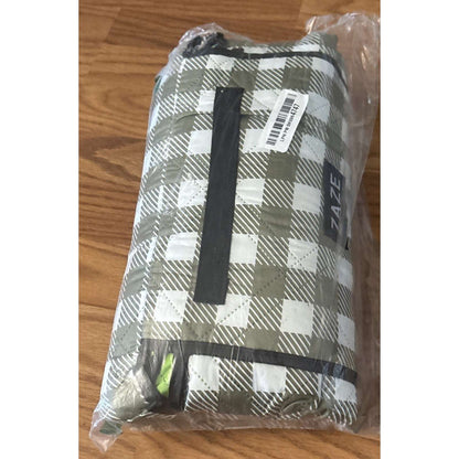 ZAZE XL Waterproof Beach Picnic Outdoor Blanket 80''x80'' 6-8 People Carry Strap