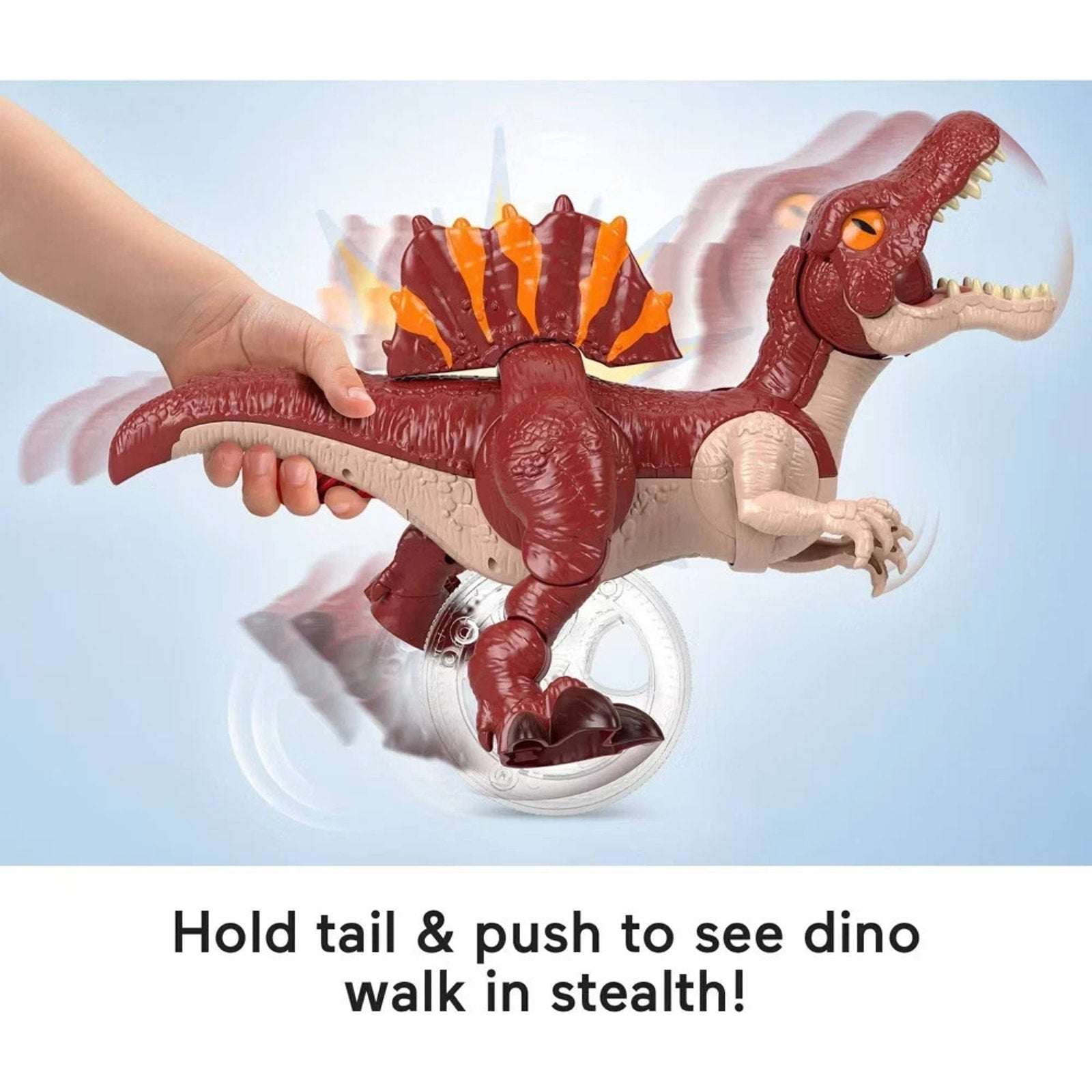 Fisher-Price Imaginext Jurassic World Rebirth Sprinting Spinosaurus Dinosaur 3+