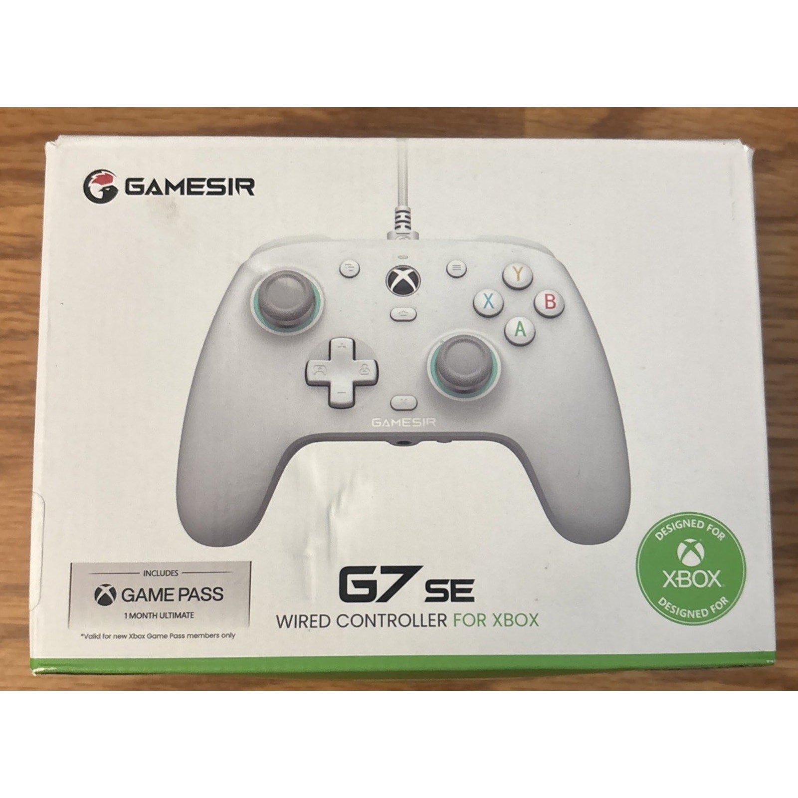 GameSir G7 SE Wired Controller for Xbox Series X|S, One & PC White NEW Open Box