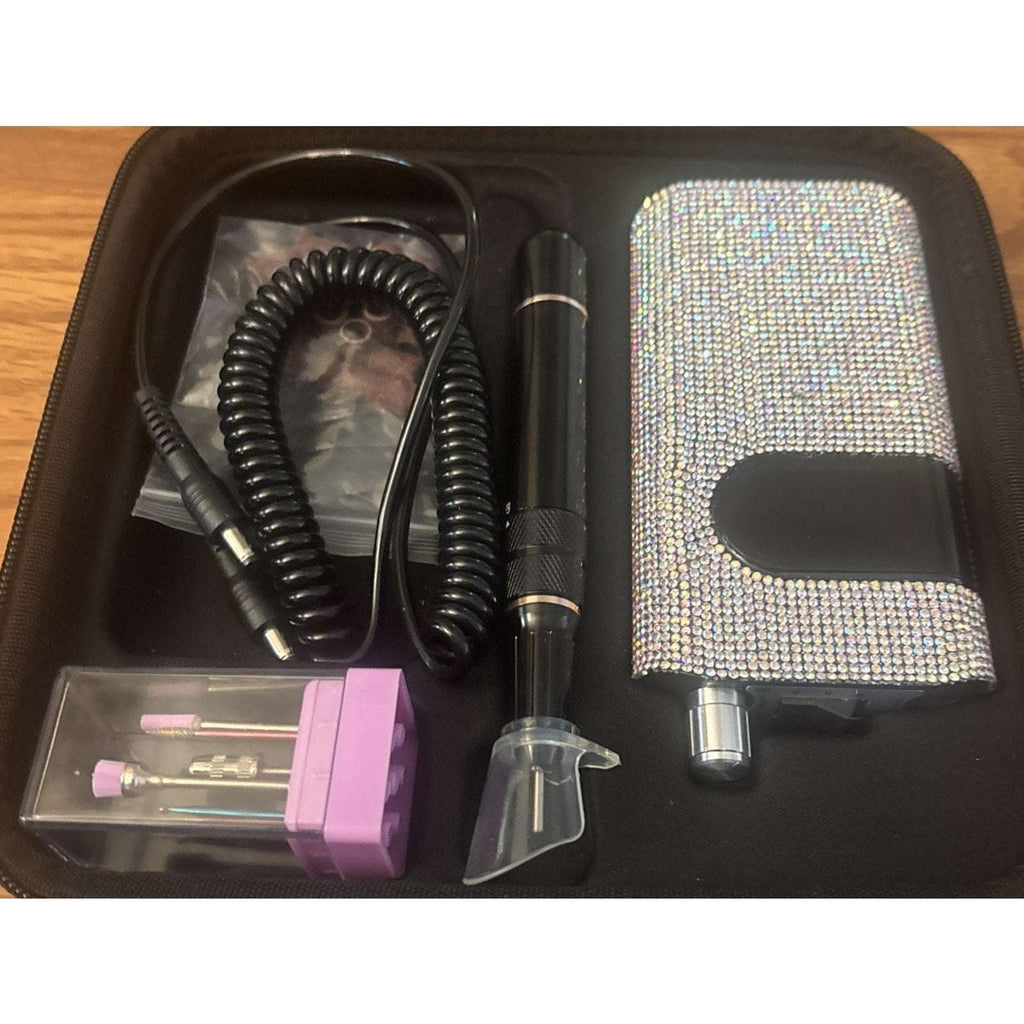 Professional Rechargeable Nail Drill Machine 35000RPM Lavinda A-Diamond Open Box