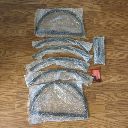 Heavy Duty Firewood Log Rack Indoor/Outdoor Fireplace Wood Storage Stand Holder