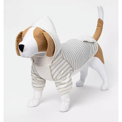 Boots & Barkley Cat Dog Striped Lightweight Hoodie Pet Apparel Small Up to 20lbs
