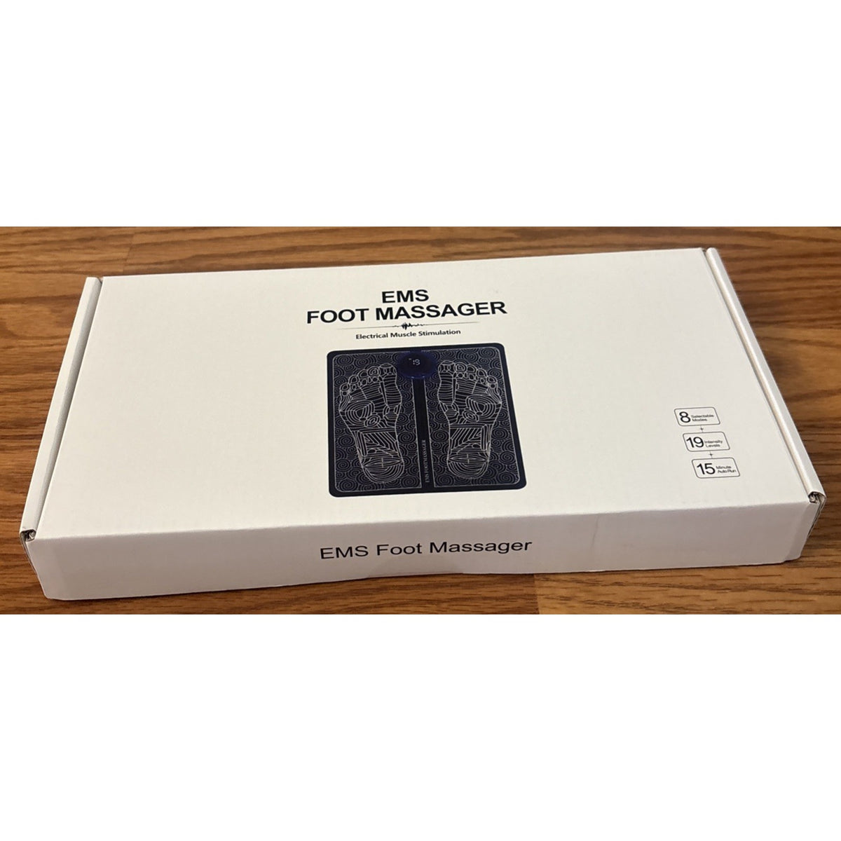 EMS Foot Massager Neuropathy Feet Mat 19 Levels/8 Modes Circulation Pain Relief