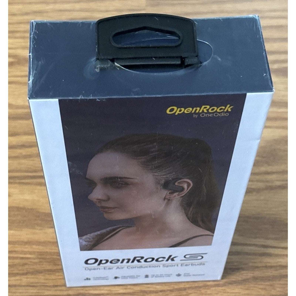 OpenRock S Open-Ear Air Conduction Earbuds Bluetooth 5.3 Wireless Over-Ear Cream