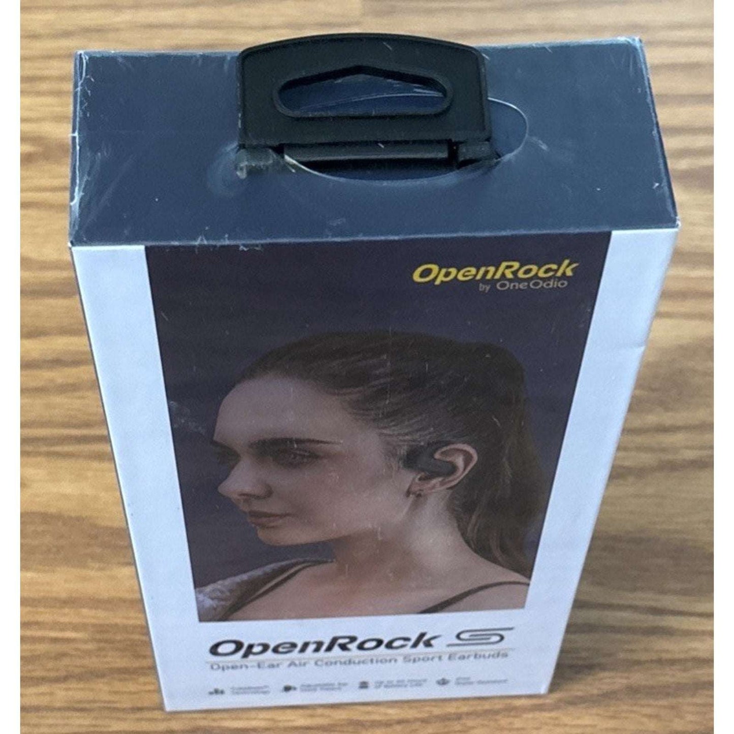 OpenRock S Open-Ear Air Conduction Earbuds Bluetooth 5.3 Wireless Over-Ear Cream