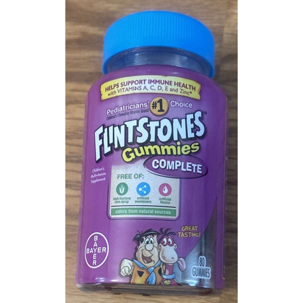 Flintstones Multivitamins Kids Sugar Free 60ct Gummies 5 Pack & 1 Complete 80ct