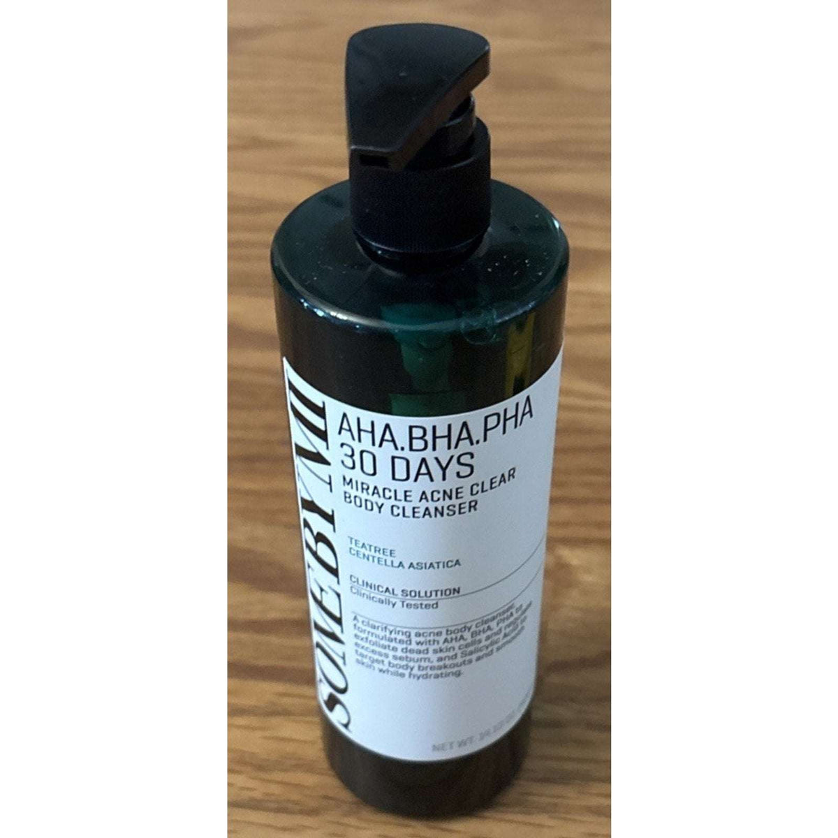 SOME BY MI AHA BHA PHA 30 Day Miracle Acne Clear Body Cleanser 14.10oz Salicylic
