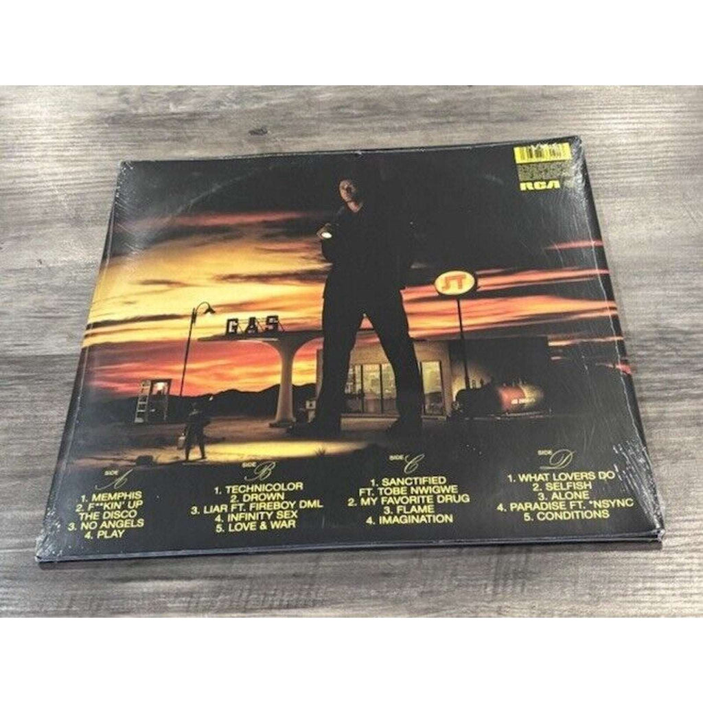 Justin Timberlake Everything I Thought It Was Metallic Silver & Black 2 LP Vinyl