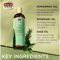 African Pride "Feel It" Peppermint, Rosemary & Sage Strengthening Shampoo 12floz