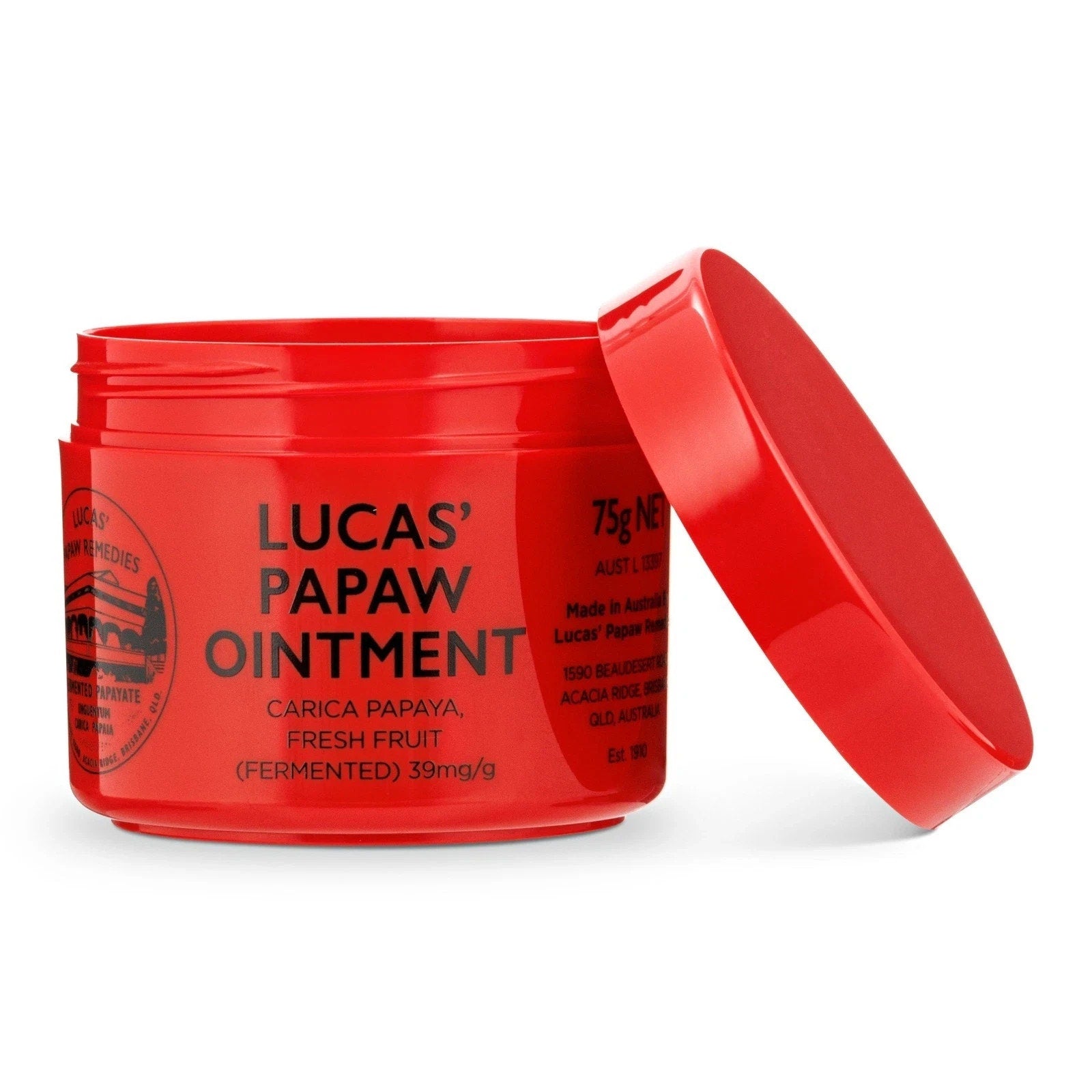 Lucas’ Papaw Ointment 75g x 2 Pack Natural Skin Healing Balm for Cuts & Dry Lips
