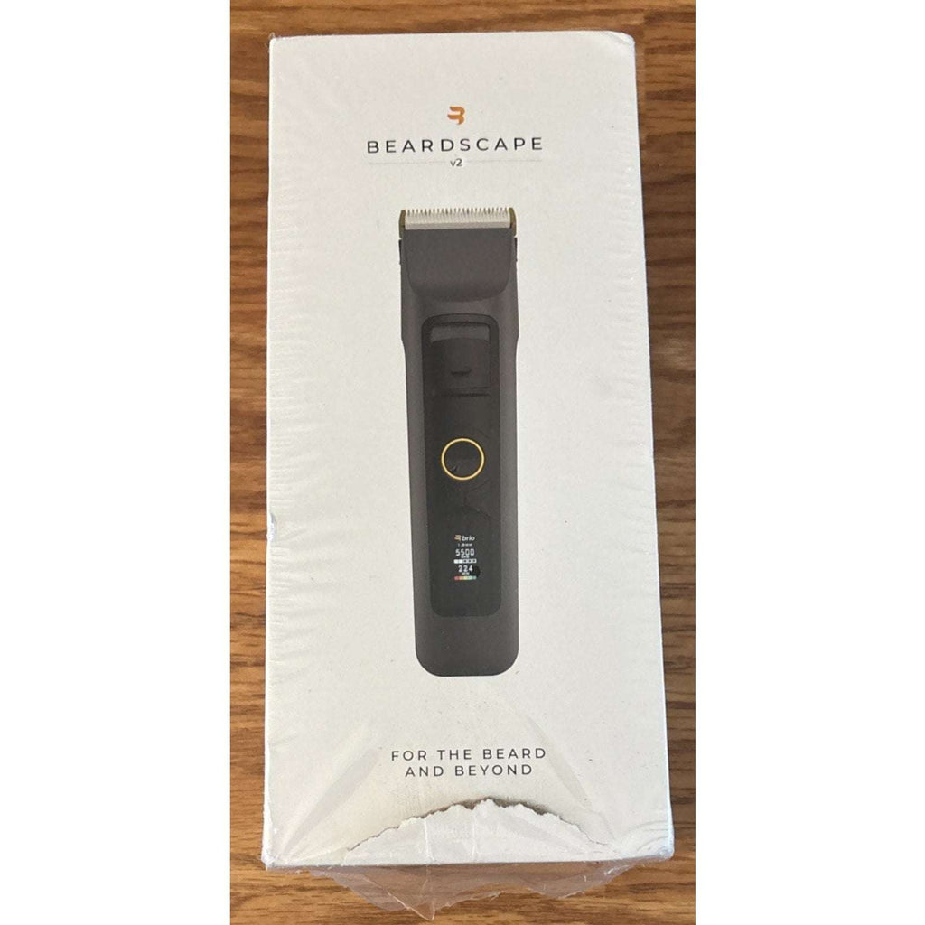 Brio Beardscape V2 Beard & Body Trimmer Cordless w/ Low Friction Ceramic Blade