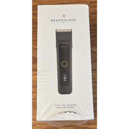 Brio Beardscape V2 Beard & Body Trimmer Cordless w/ Low Friction Ceramic Blade
