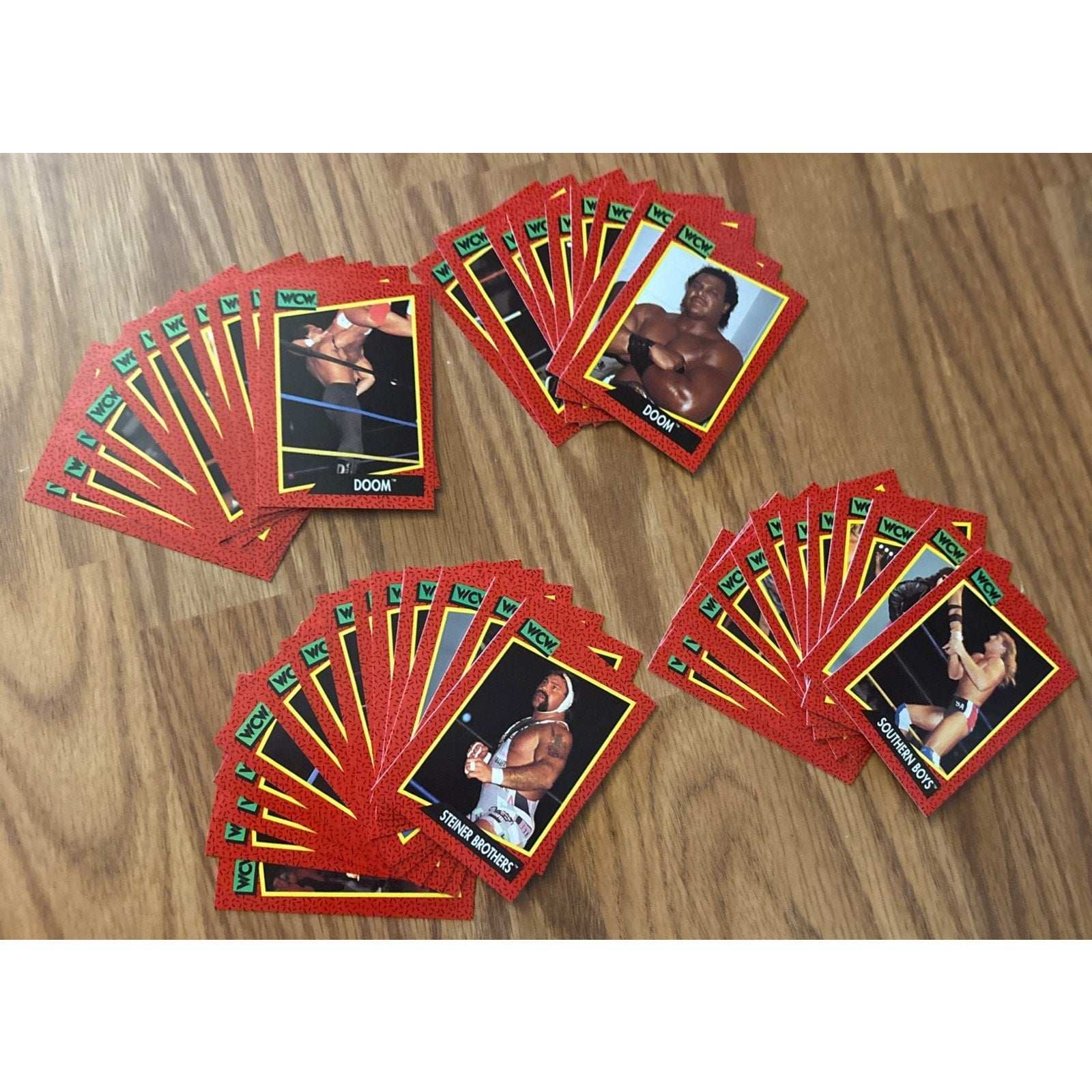 1991 Impel Wrestling WCW 162 Pc Trading Cards Complete Set SID VICIOUS RIC FLAIR