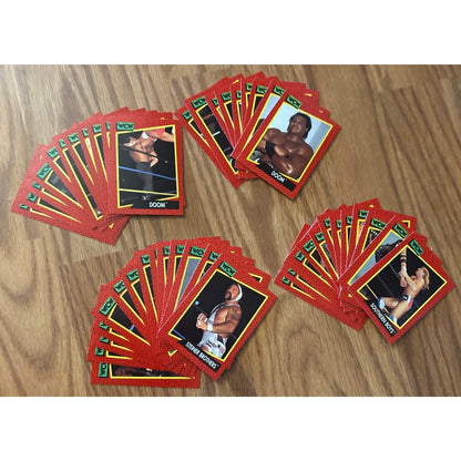 1991 Impel Wrestling WCW 162 Pc Trading Cards Complete Set SID VICIOUS RIC FLAIR