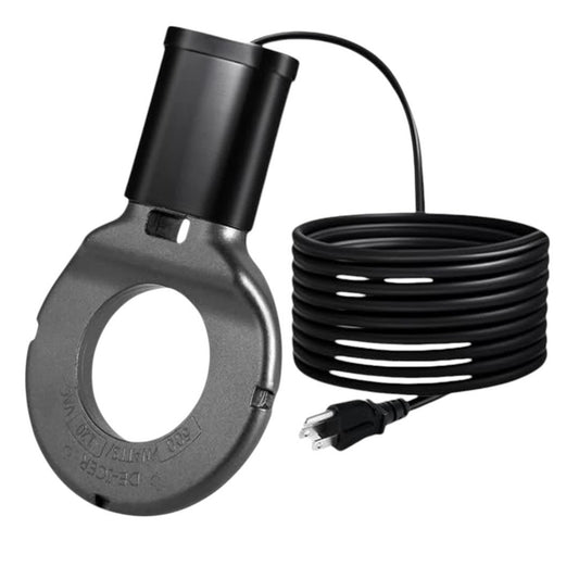 500W Utility De-Icer Submergible Chicken Water Heater for Farm Livestock Cast