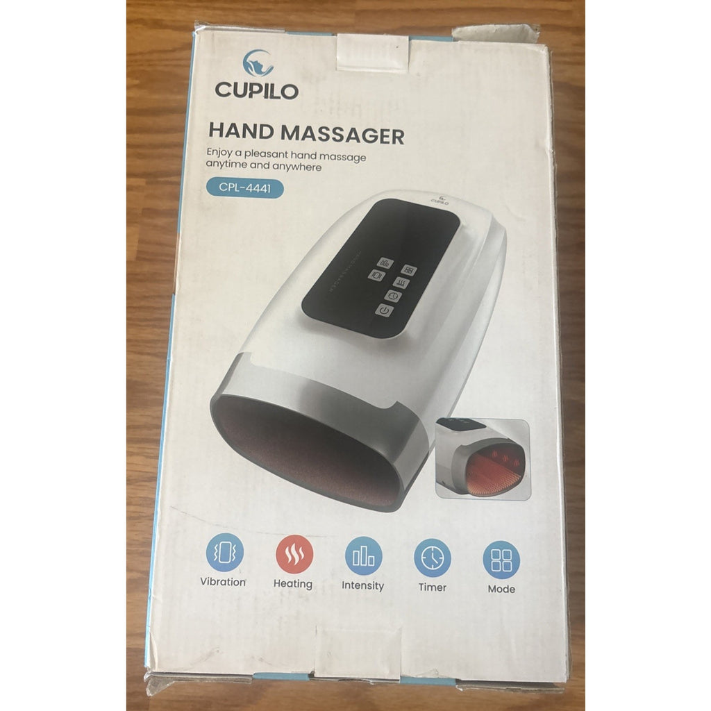 Hand Massager w/ Heat & Compression 6 Level Compression 6 Mode w/ Pressure Point