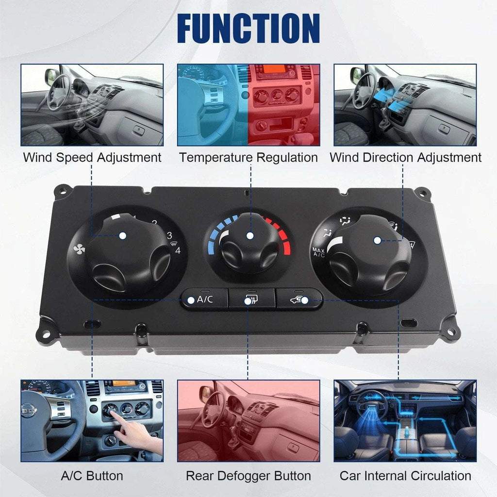 27510JS60B A/C Control Switch Heater Panel For Nissan Frontier Navara D40 07-12