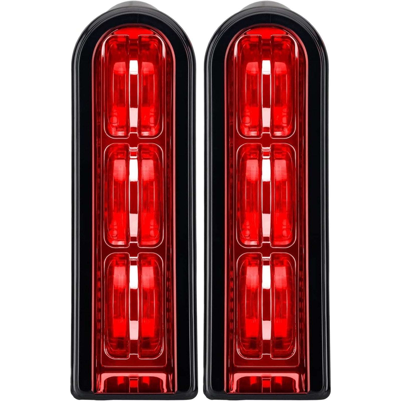 VG MOTO Saddlebag Filler LED Lights w/ Clear Lens for Harley Touring 2014-2022
