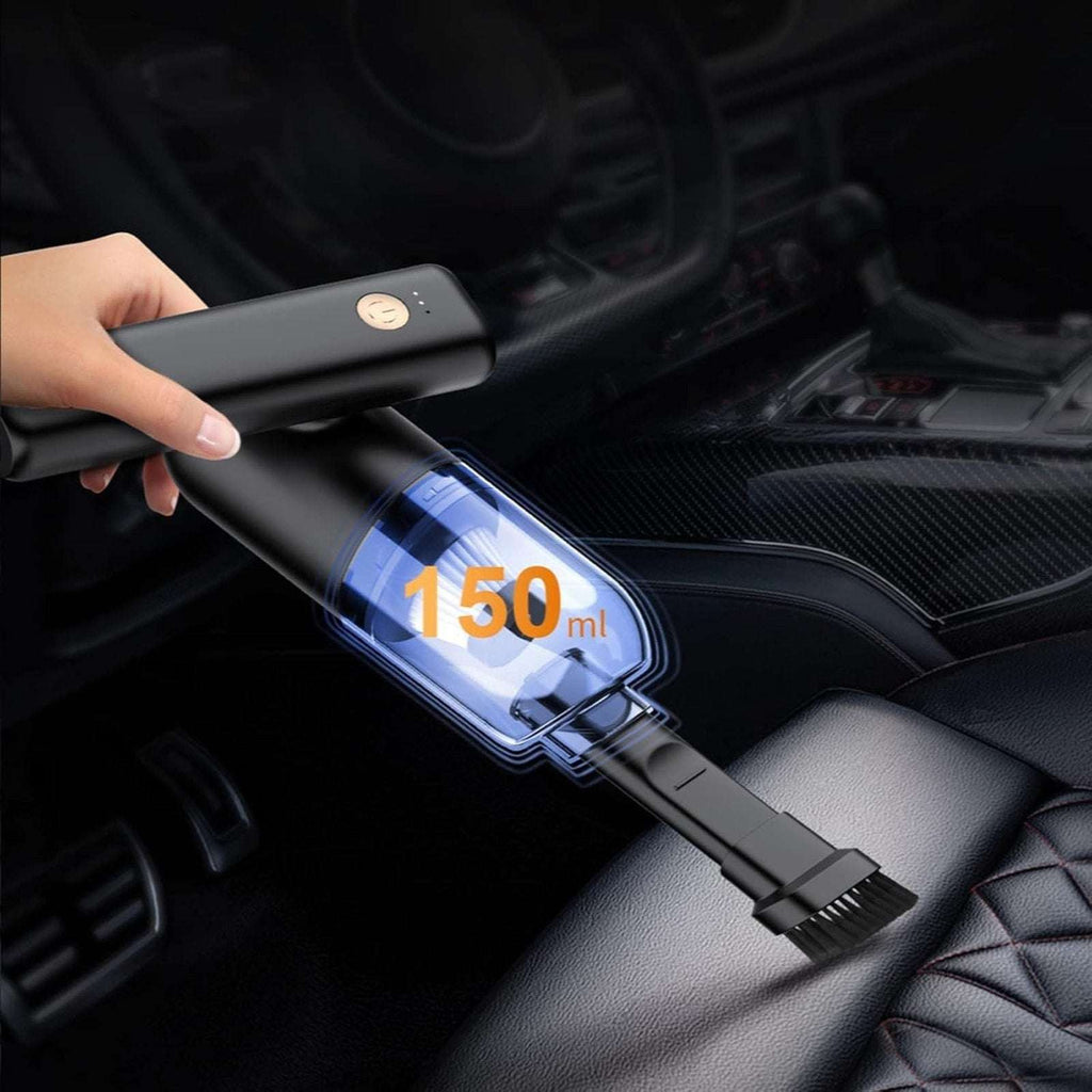 TESLA Handheld Cordless Vacuum Car Auto Home Folding w Dual LED Light High Power