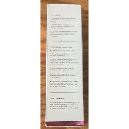 Estrogen Cream for Women Menopause Relief: Natural Advanced Bioidentical 4oz