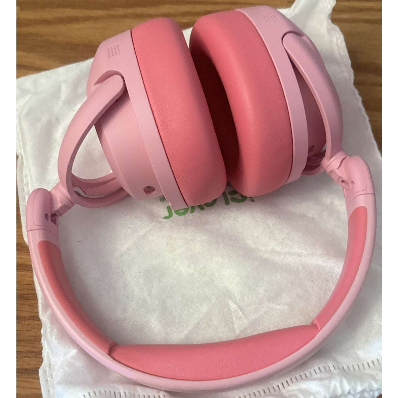 iClever BTH20 Active Noise Cancelling Headphones for Kids, 60H Play Time, Pink