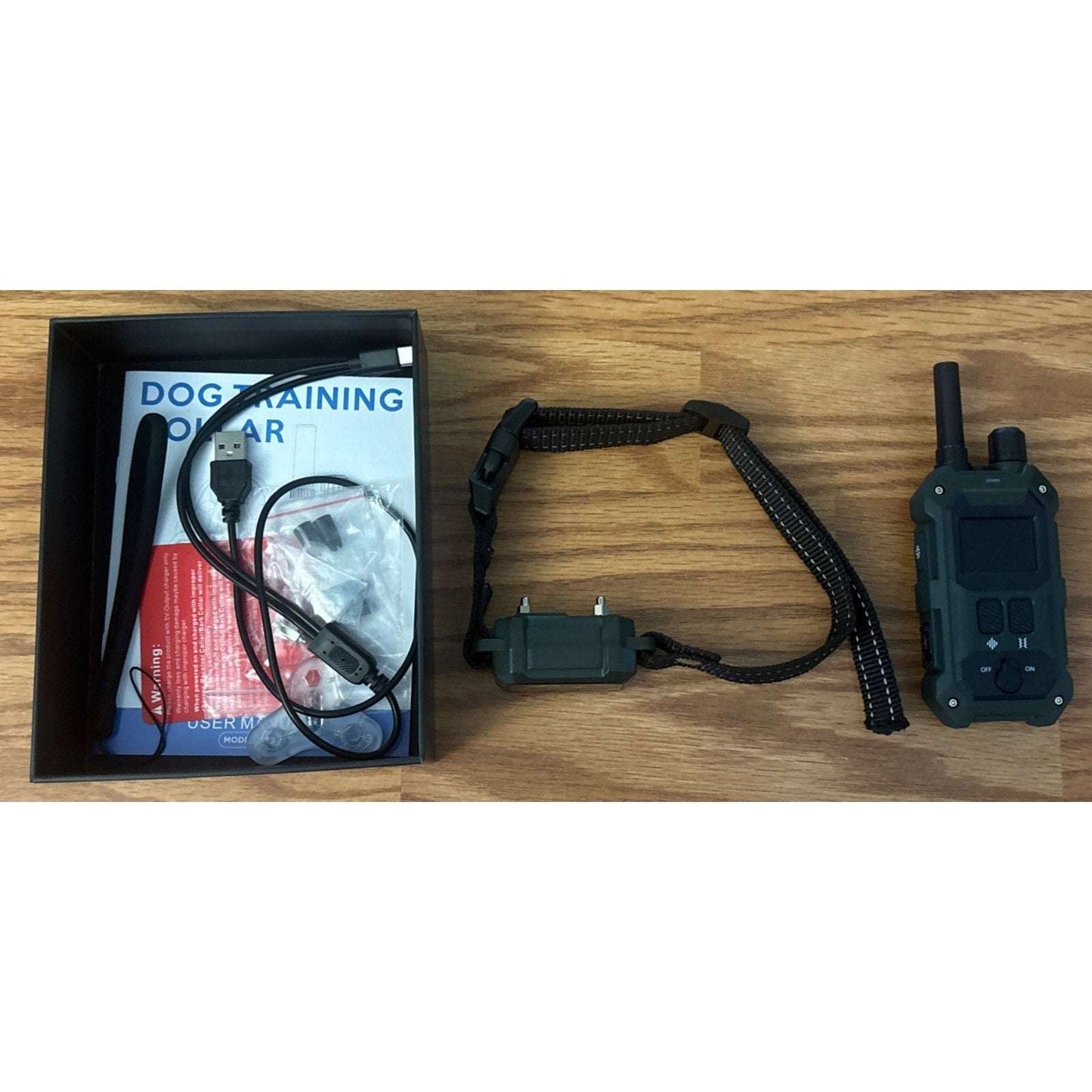 BLACKDOG Military Dog Shock Collar 4200ft Training Collar w/ Remote & LED Light