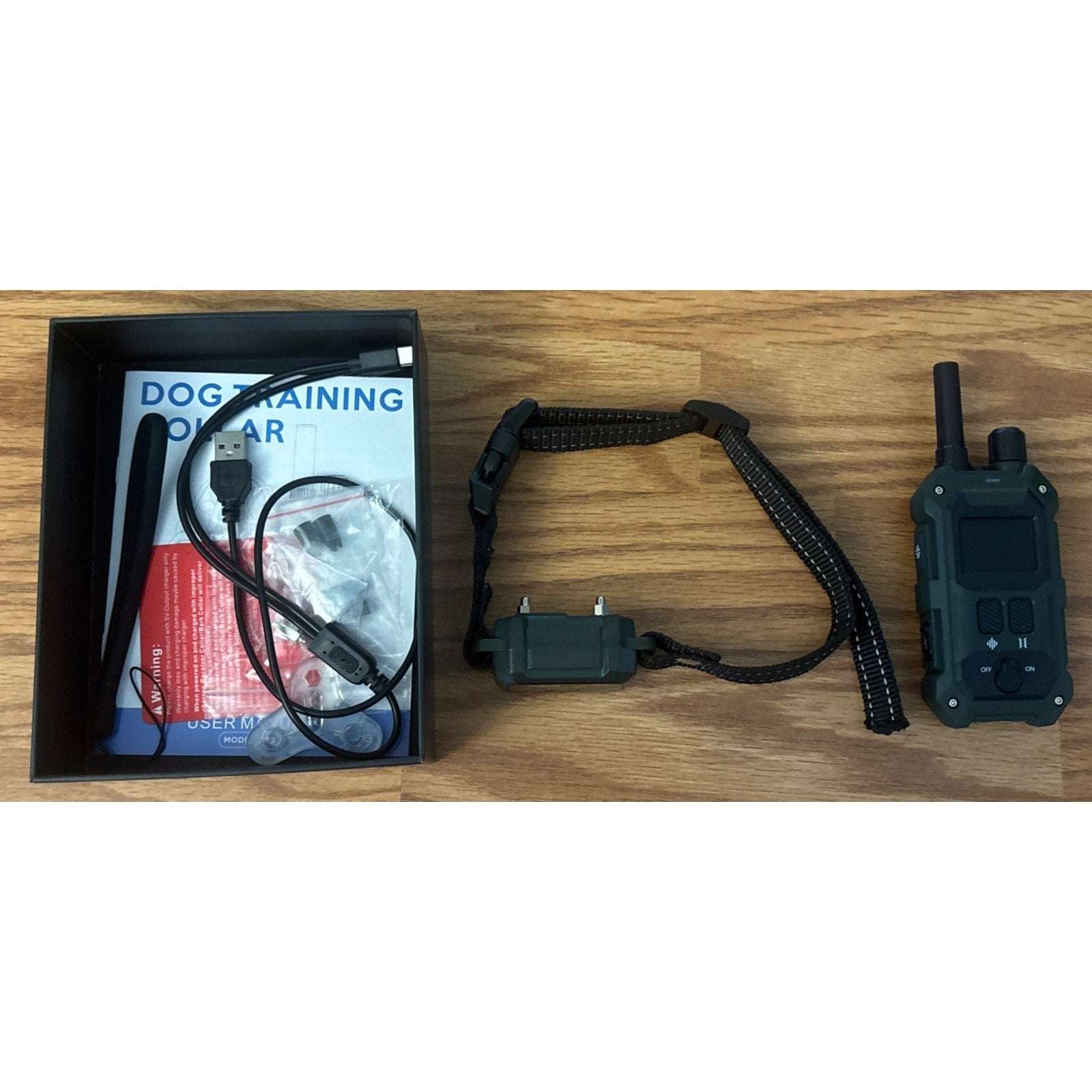 BLACKDOG Military Dog Shock Collar 4200ft Training Collar w/ Remote & LED Light