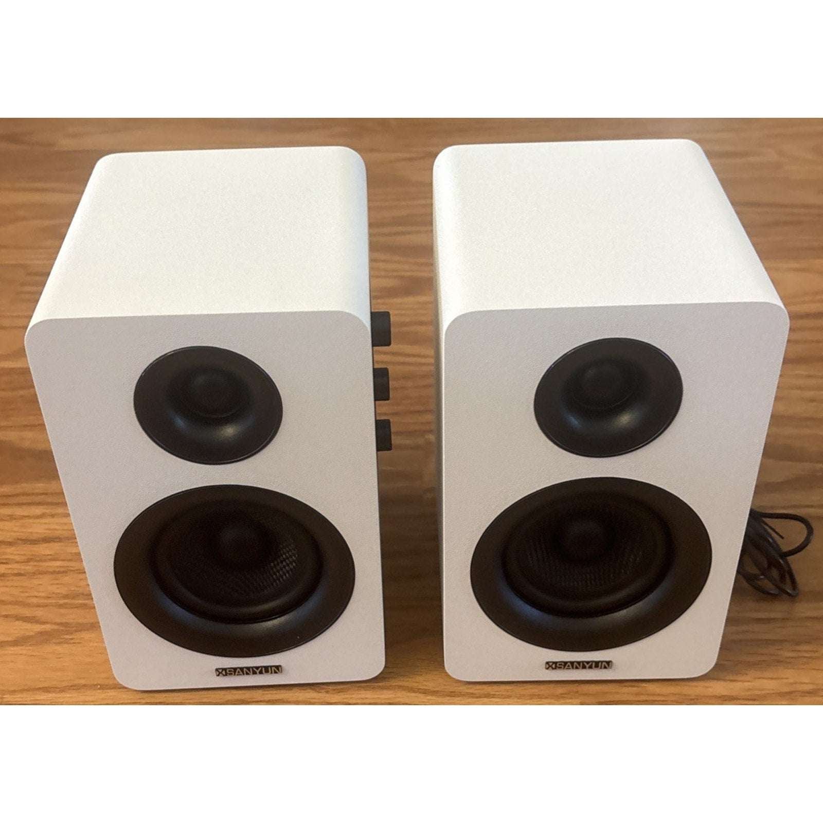 Sanyun SW208 3" Active Bluetooth 5.0 3D Surround Sound Speakers 60W Carbon Fiber