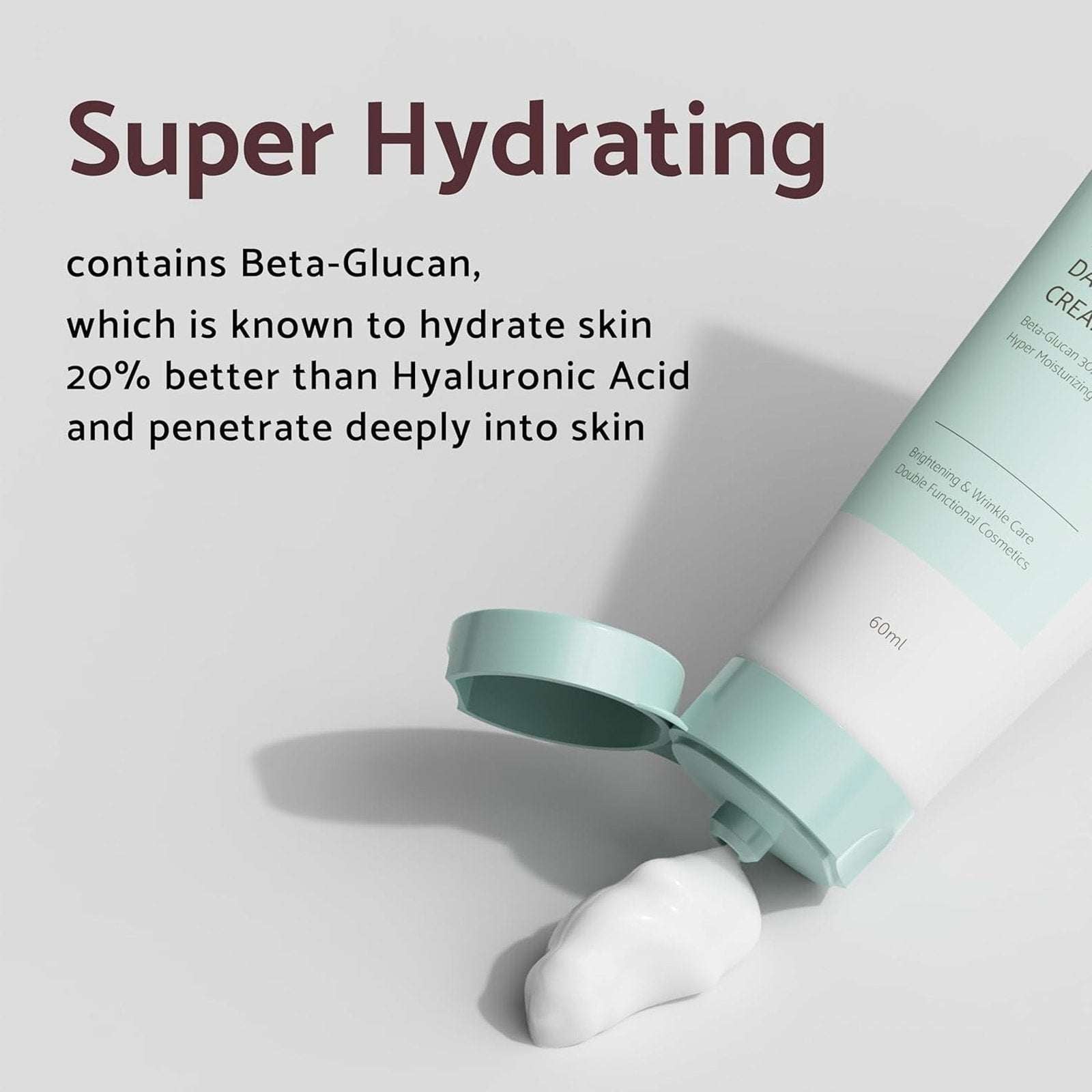 iUNIK Beta Glucan Daily Moisture Cream & Power Moisture Serum 60ml 50ml K-Beauty