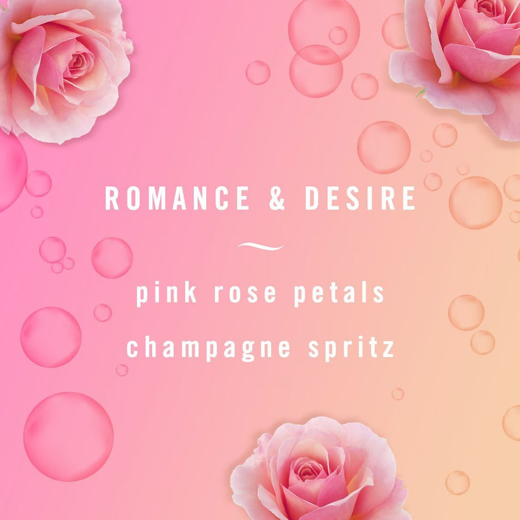 5x Febreze Plug Dual Refill Air Freshener ROMANCE & DESIRE Rose Petals Champagne