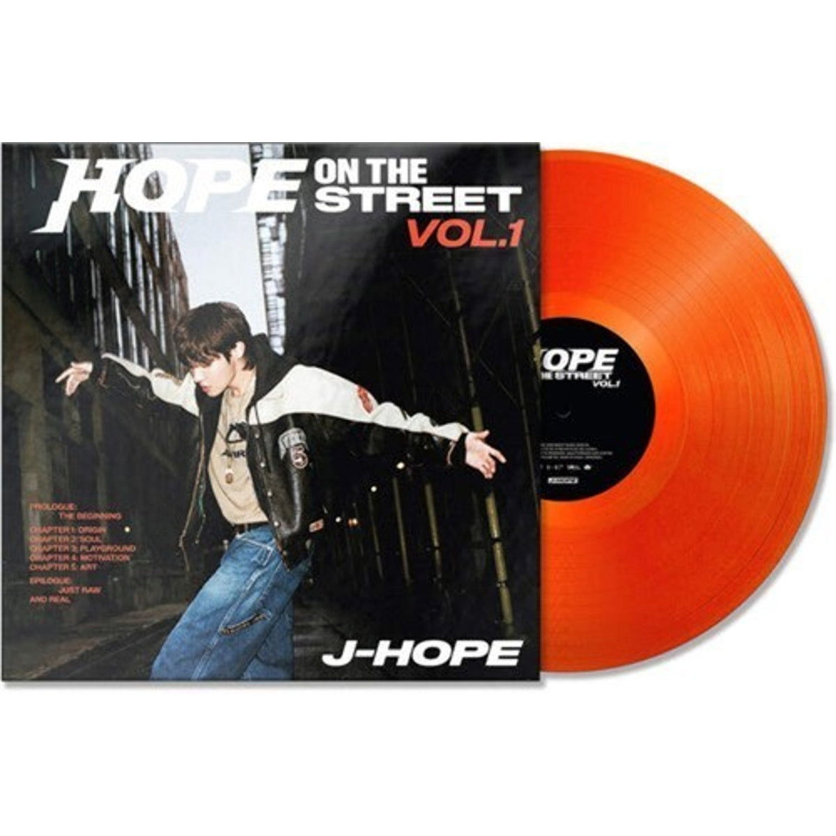 J-Hope (Bts) - HOPE ON THE STREET VOL. 1 - New Vinyl LP + Keychain, Photo Book