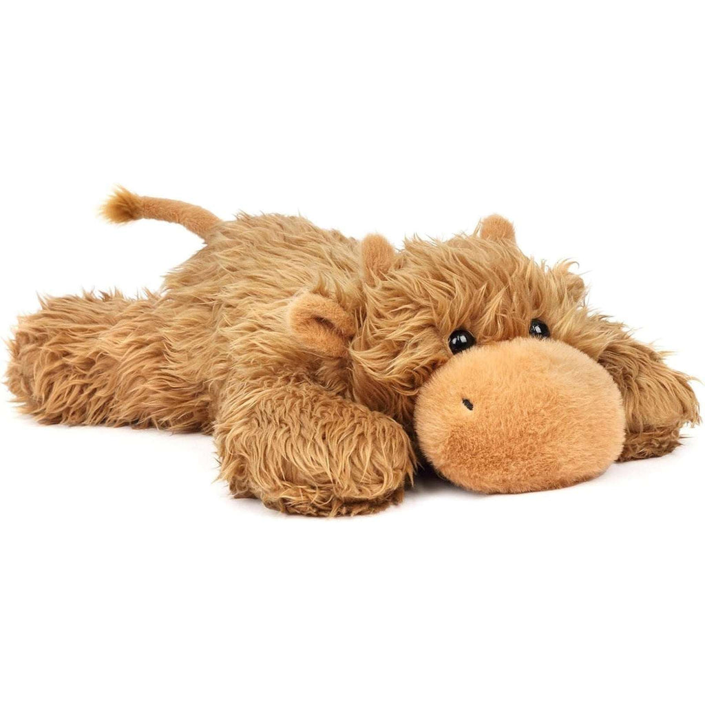 MushyMallow Weighted Highland Cow 20" Stuffed Animal Soft Plush Toy