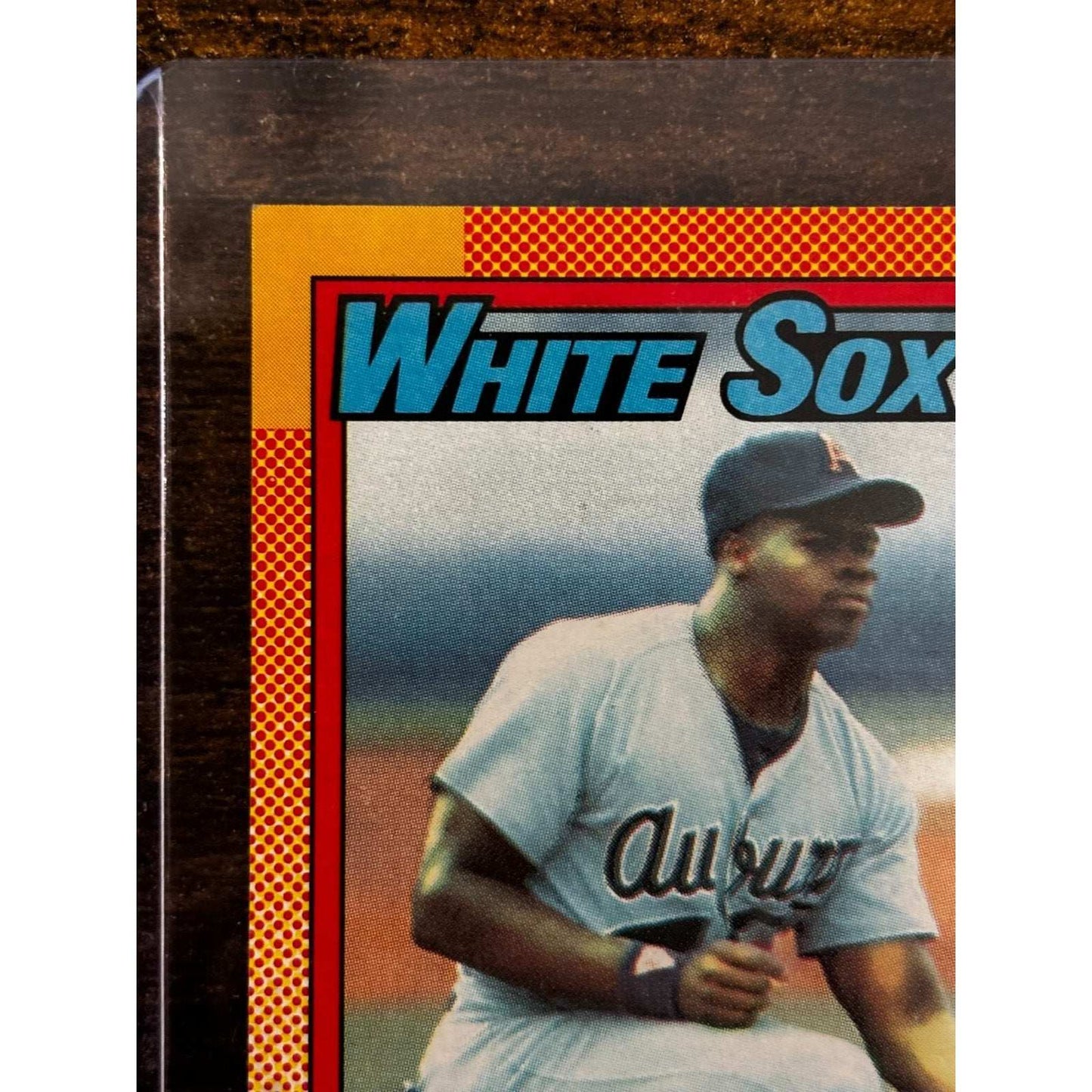 1990 Topps Frank Thomas #414 Chicago Whites Sox Rookie Card Error Card