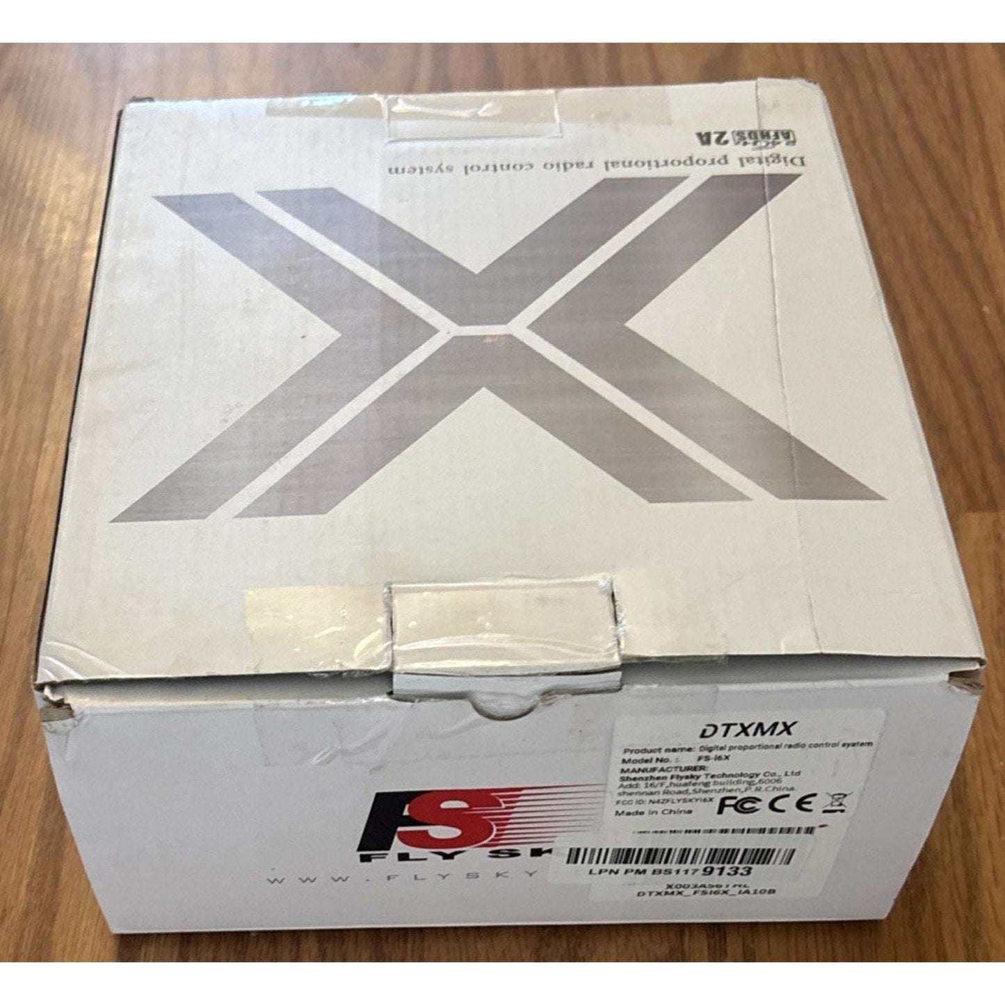 Flysky FS-i6X 2.4G 10CH RC Transmitter with FS-iA10B Receiver for RC Drone Plane