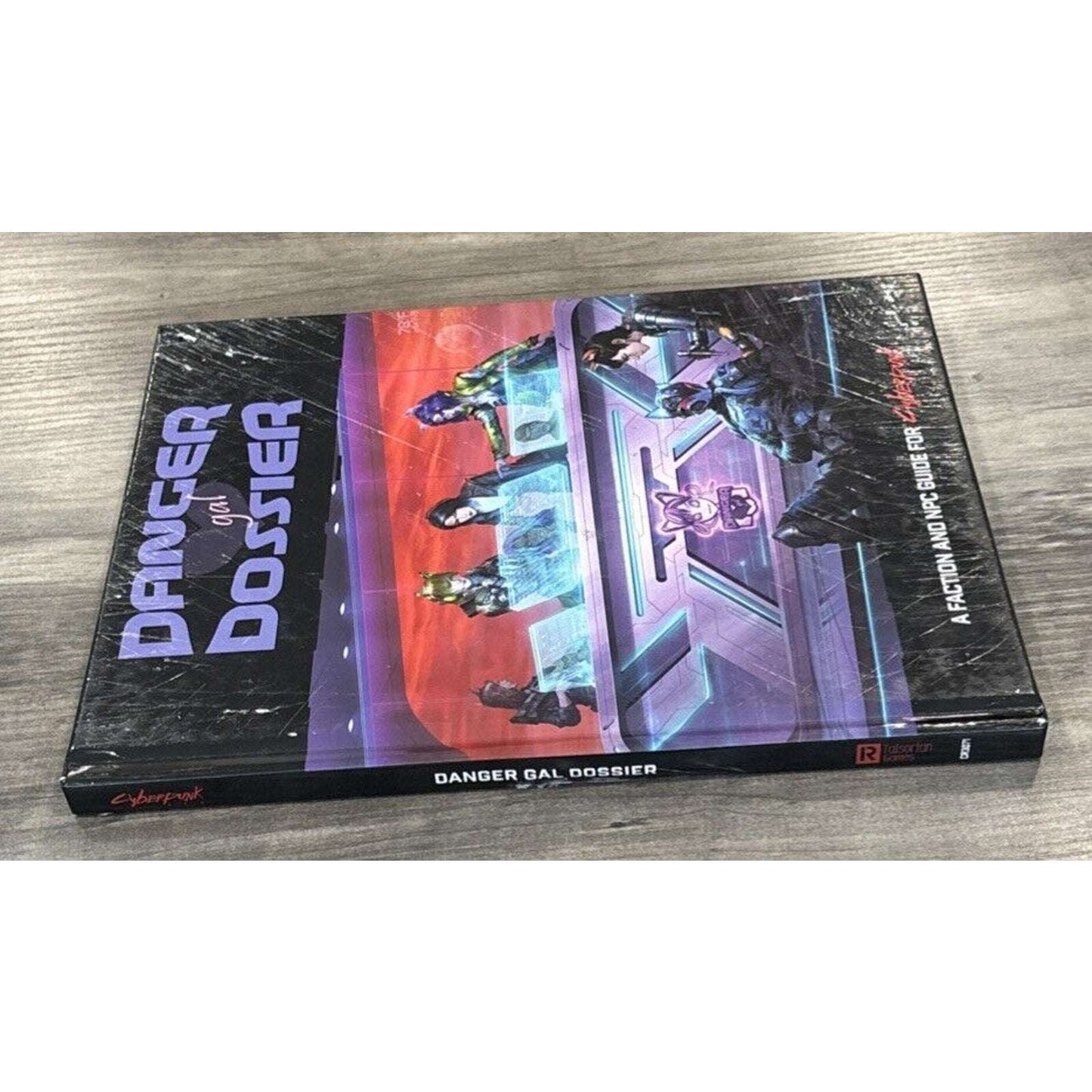 Cyberpunk Red RPG: Danger Gal Dossier FIRST PRINT R. Talsorian Games + QR Codes