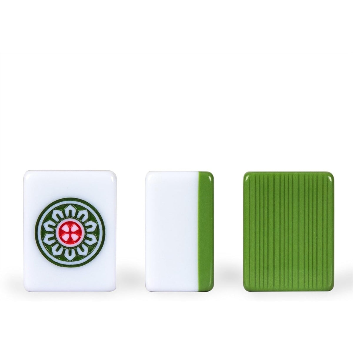 Yellow Mountain Rouge Heritage Chinese Mahjong Set, 146 Engraved Melamine Tiles