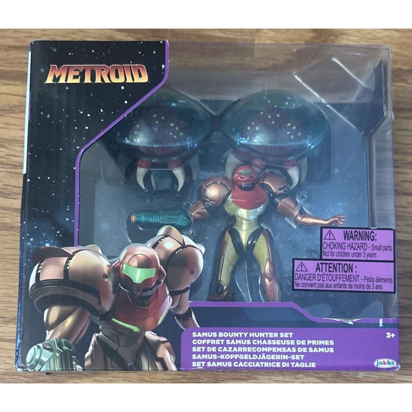 METROID PRIME BOUNTY HUNTER SET Samus World of Nintendo Jakks