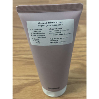 Whipped Muhwabutter Vegan Pack Cleanser 4.5oz/130g K-Beauty Niacinamide Ceramide