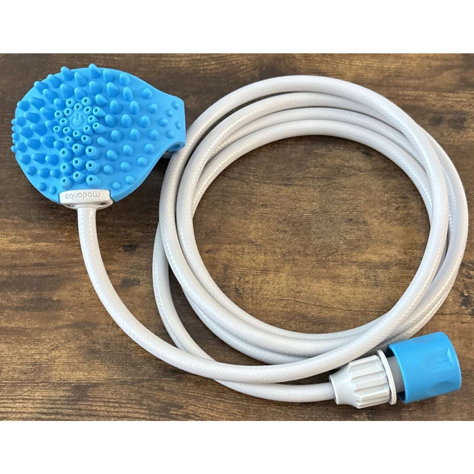 AQUAPAW Dog Grooming Tool Sprayer & Scrubber Use w/ Shower or Outside Water Hose