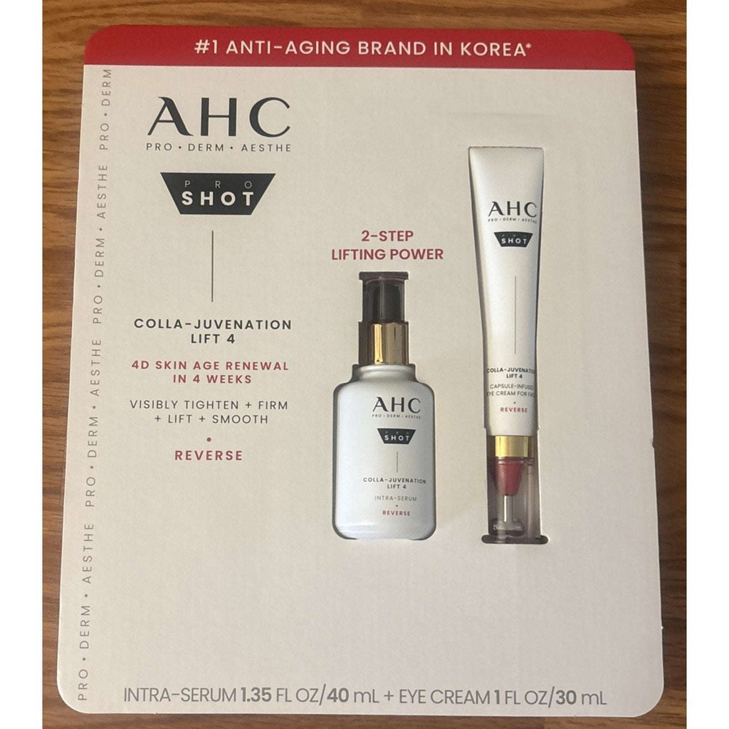 AHC Pro Shot Colla Juvenation Lift 4 Duo Serum Eye & Face Cream 40ml/30ml