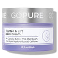 GoPure Tighten & Lift Neck Firming Cream Hyaluronic Acid Caffeine 1.7oz 04/2027