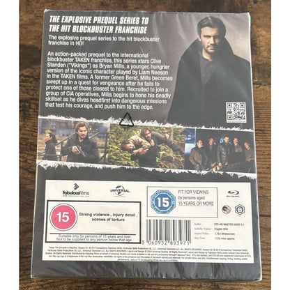 Taken (Complete Series) Blu-ray 5-Disc Box Set Clive Standen Region B NEW!