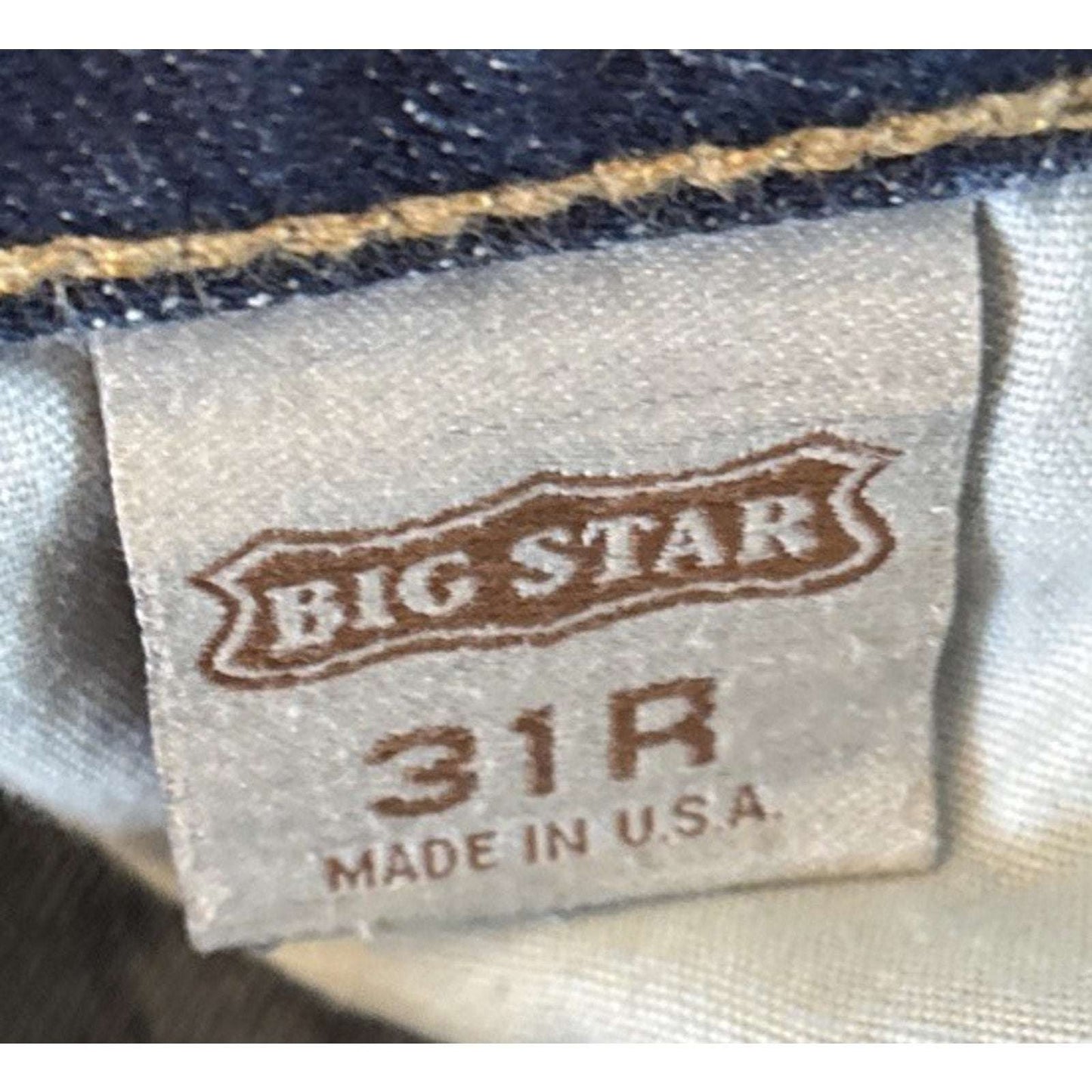 BIG STAR Mia Boot Cut Medium Blue Stretch Denim Jeans Size 31 R