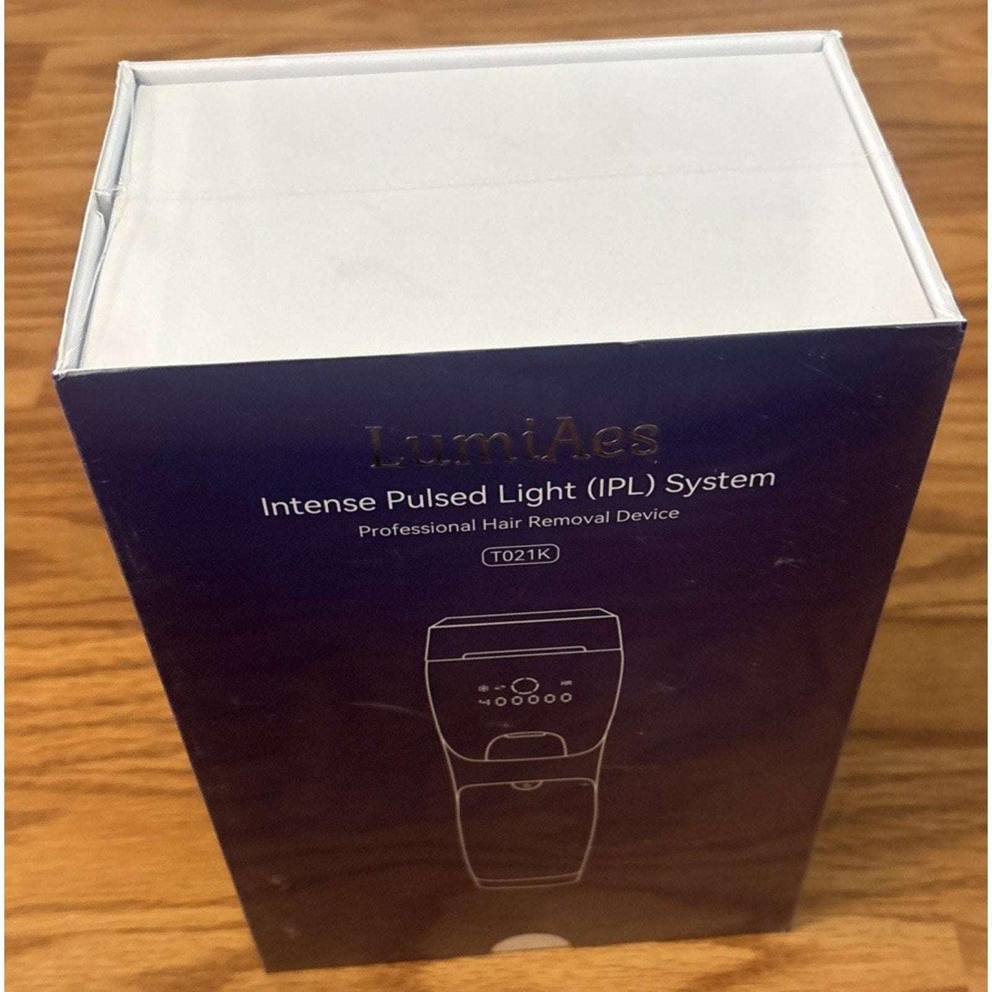 LumiAes IPL Laser Hair Removal Device, Ice-Cooling & Smart Skin Tone Recognition