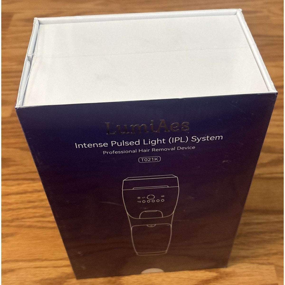 LumiAes IPL Laser Hair Removal Device, Ice-Cooling & Smart Skin Tone Recognition