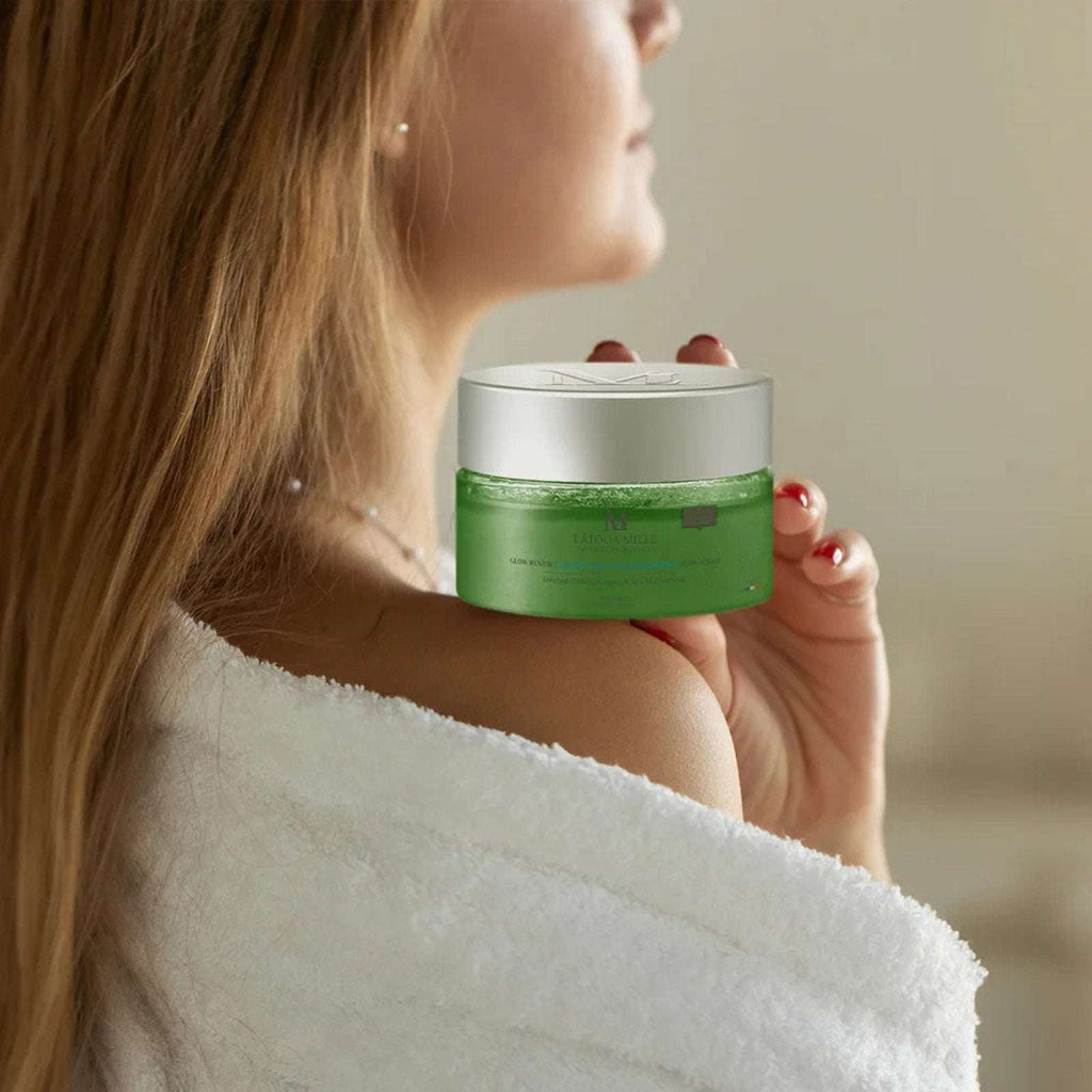 Latoua Mille Glow Renew Coconut Sea Salt Body Scrub Hyaluronic + Multi Peptide