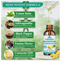 Magnesium L-Threonate 1000mg Liquid Drops Non-GMO, Mood & Relaxation 2floz 04/27